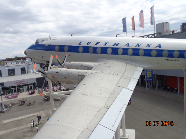 Vickers Viscount 814 Pilotenkanzel