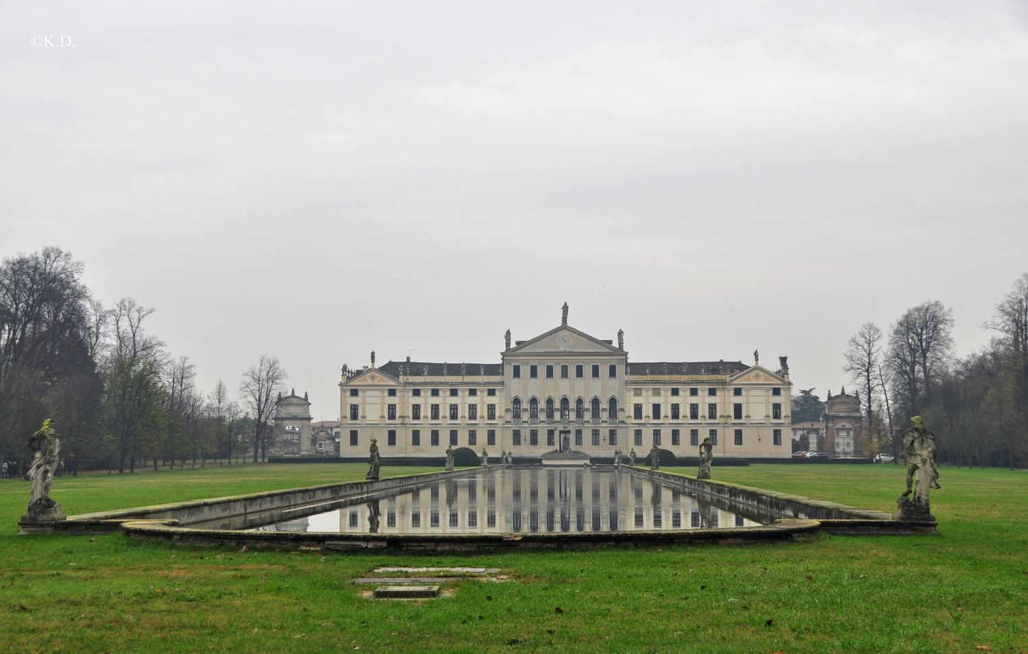 Villa Pisani in Stra (Padua) - Hauptgebäude