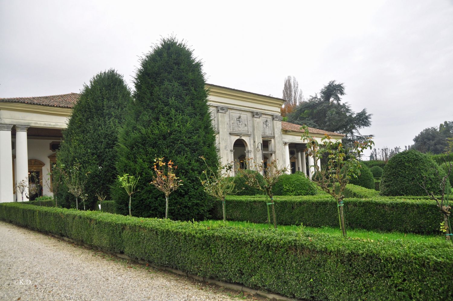 Villa Valmarana an der Brenta in Mira (Italien)