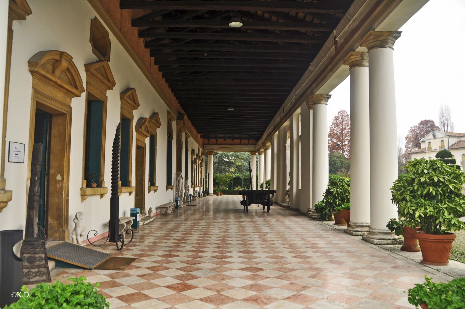 Villa Valmarana an der Brenta in Mira (Italien)