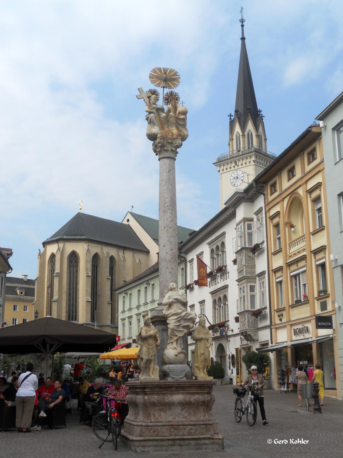 Villach, Dreifaltigleitssäule