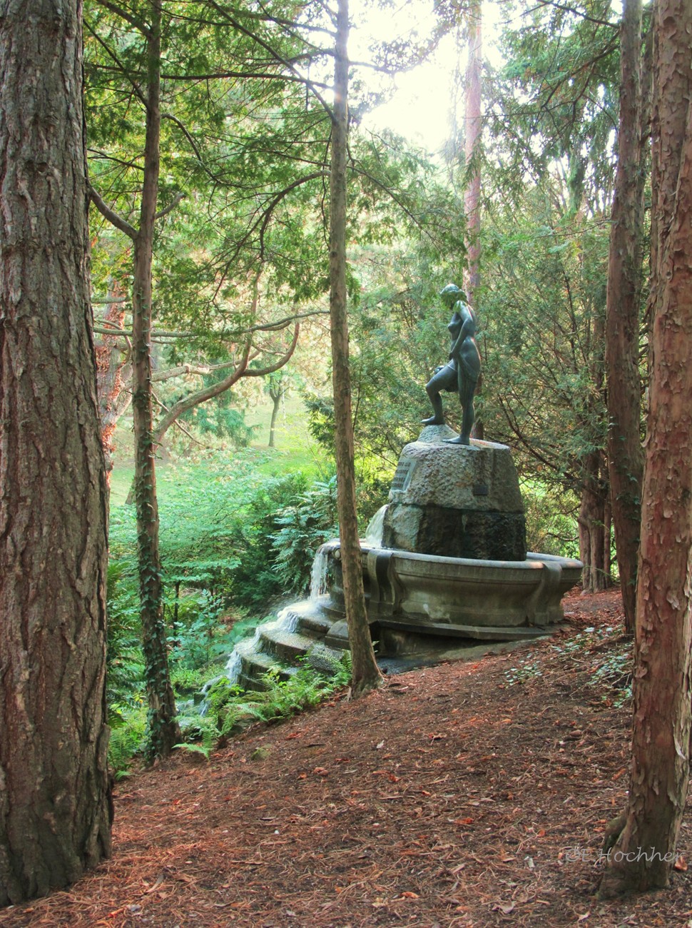 Vinzenz Priessnitz-Brunnen, Türkenschanzpark, 18. Bezirk Wien