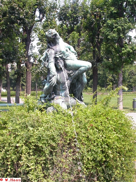 Volksgarten Nymphenbrunnen