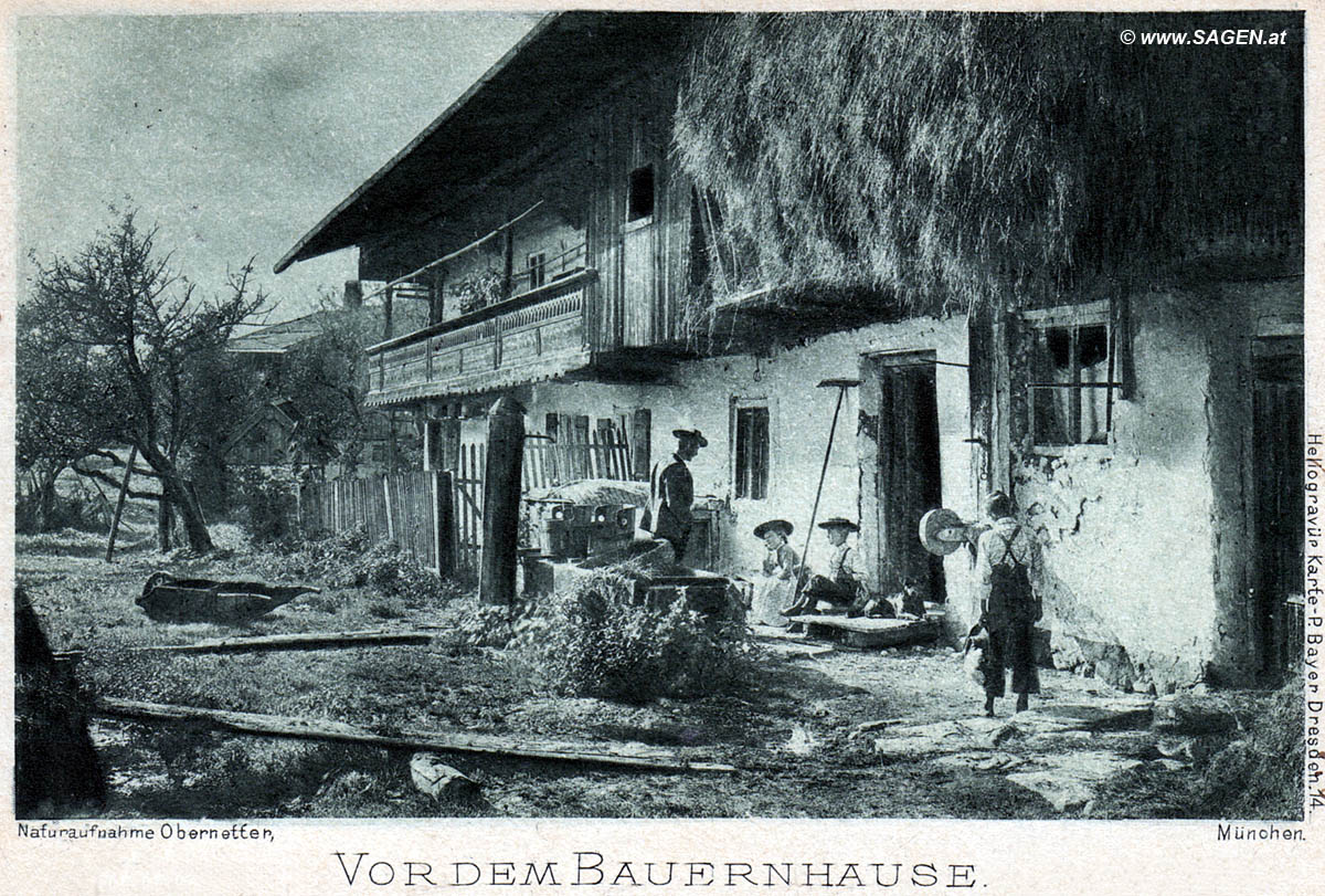 Vor dem Bauernhause