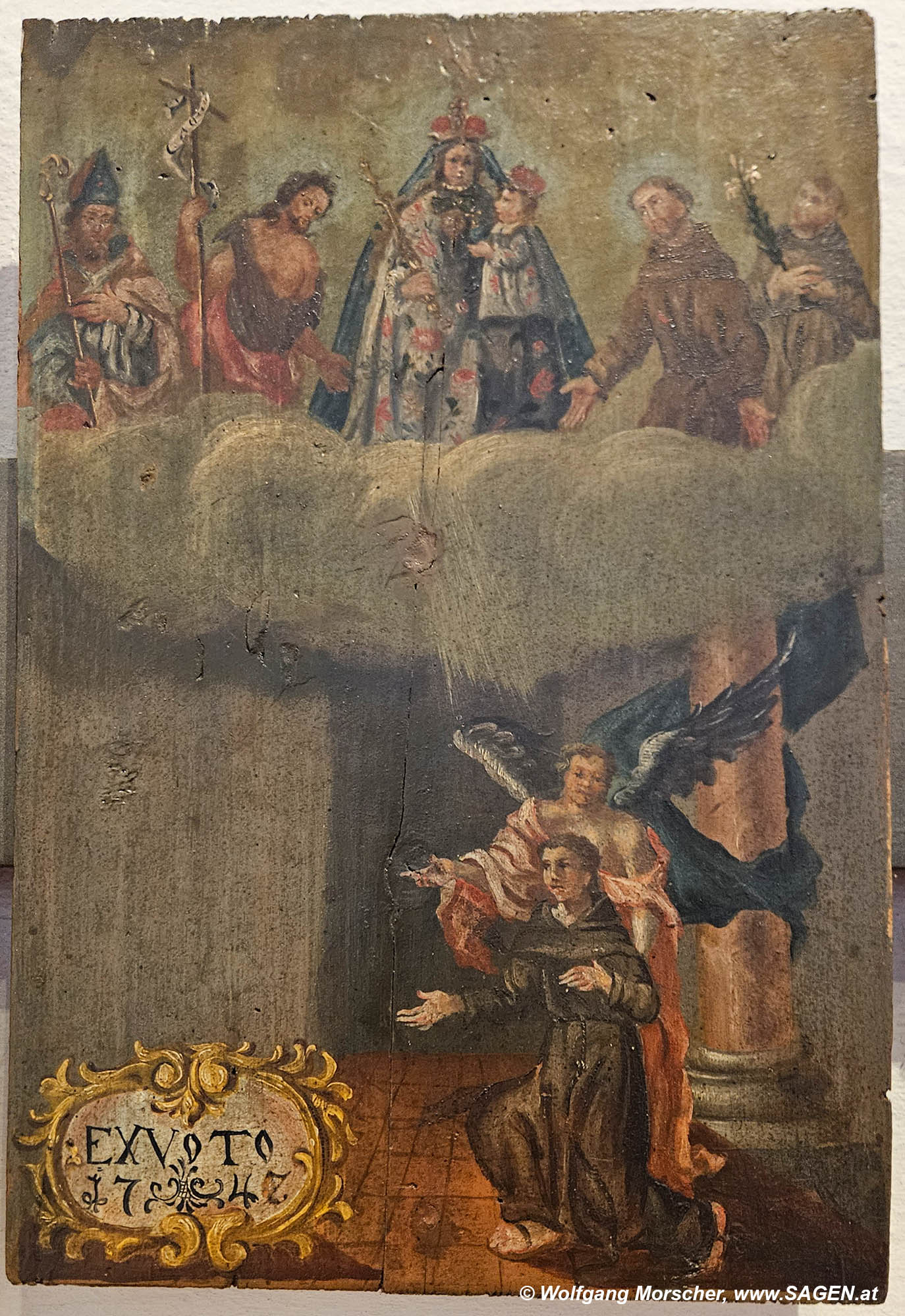 Votivbild 1742, Basilika Wilten, Innsbruck