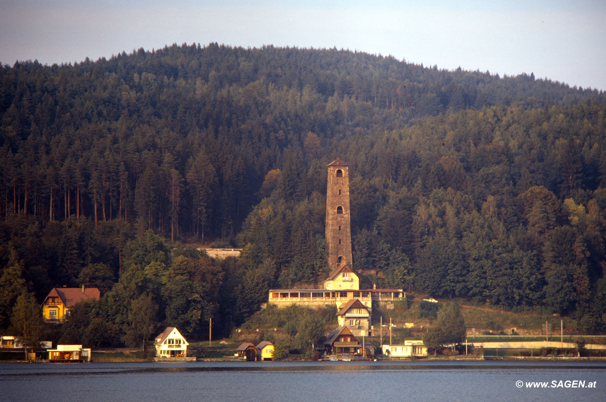 Wörthersee, 1960er-Jahre - Schrottenturm