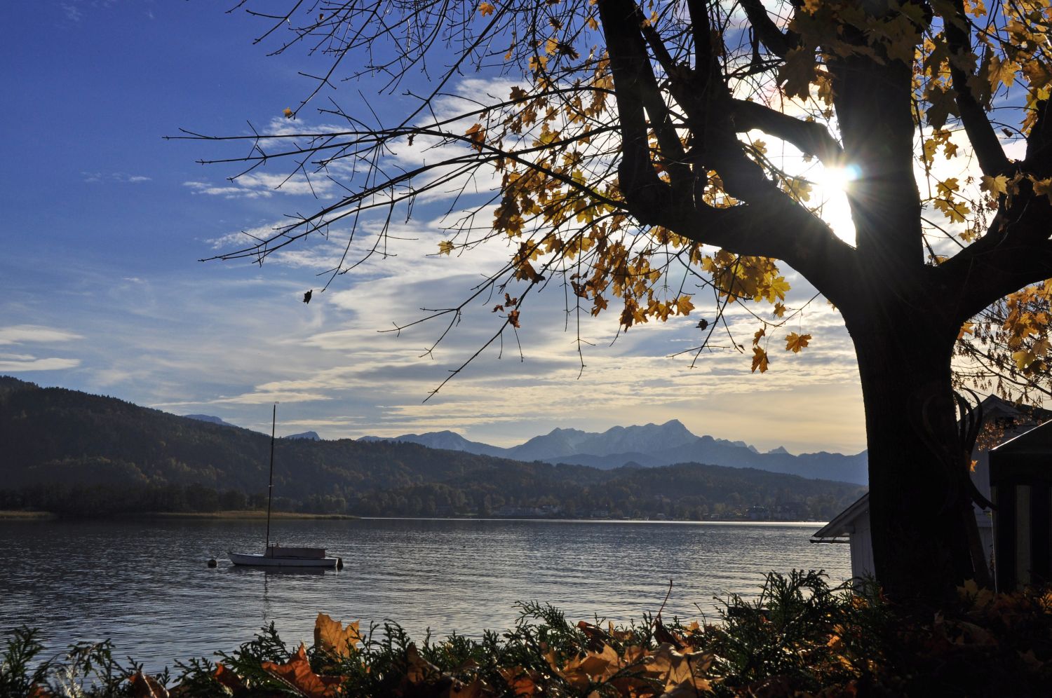 Wörthersee im Oktober