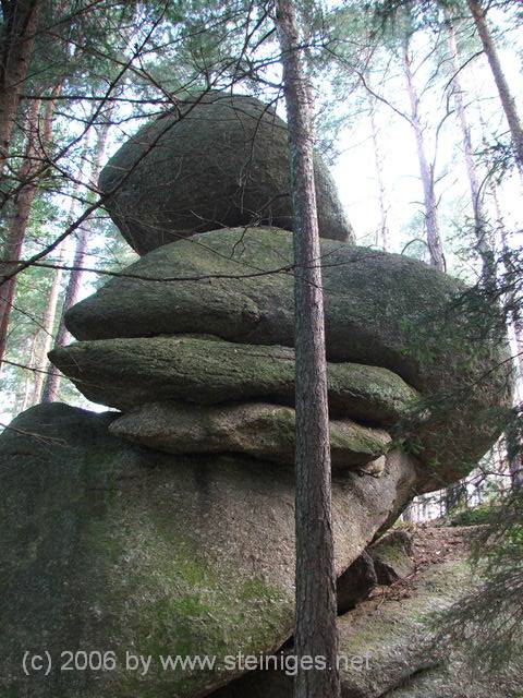 Wackelstein bei Langschlag