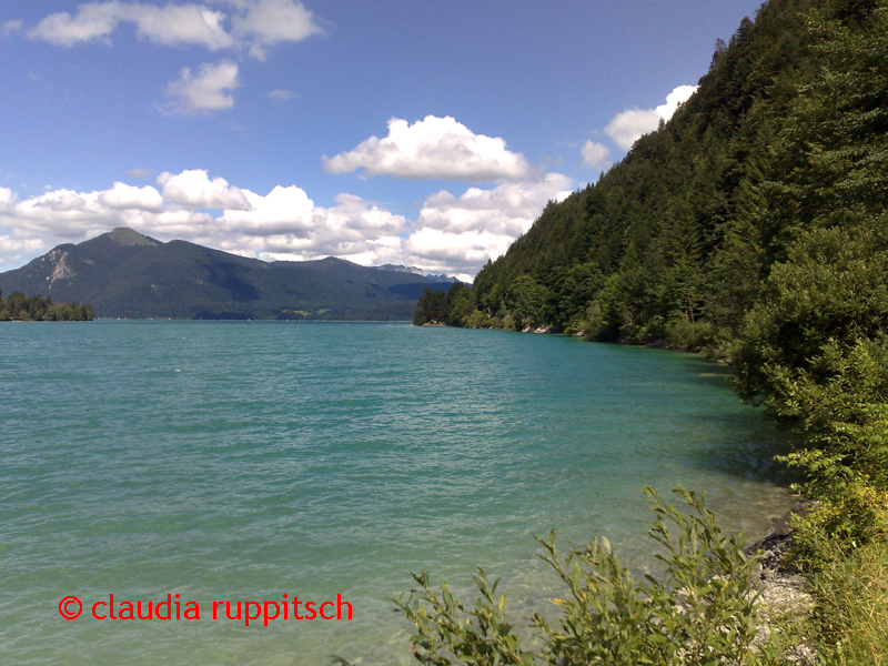 walchensee in oberbayern