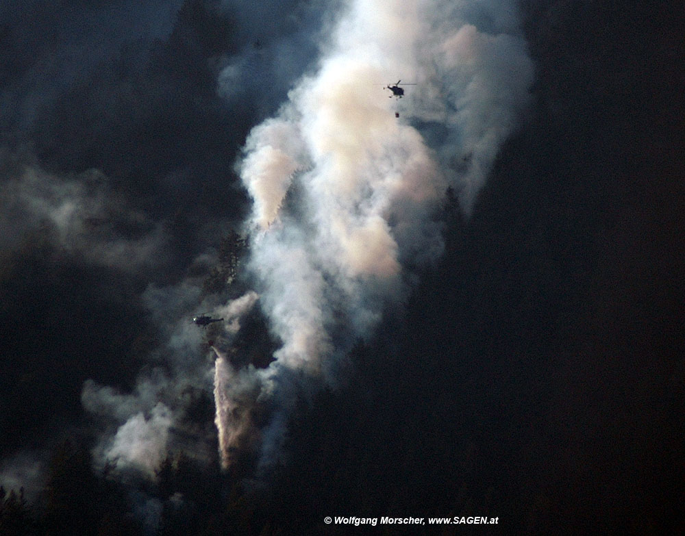 Waldbrand Innsbruck 4