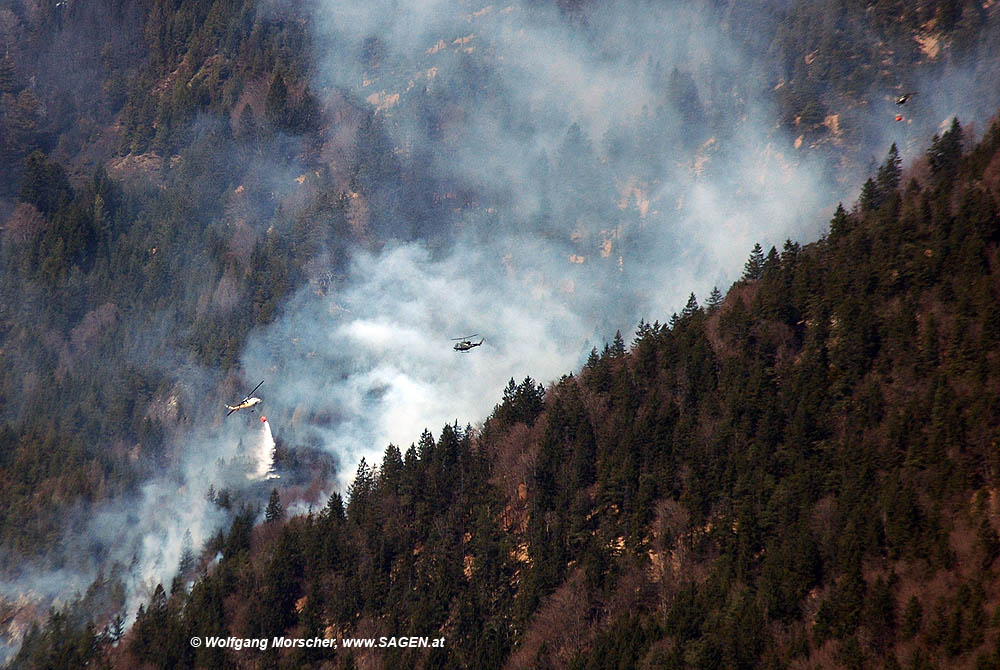 Waldbrand Innsbruck 8 / 8