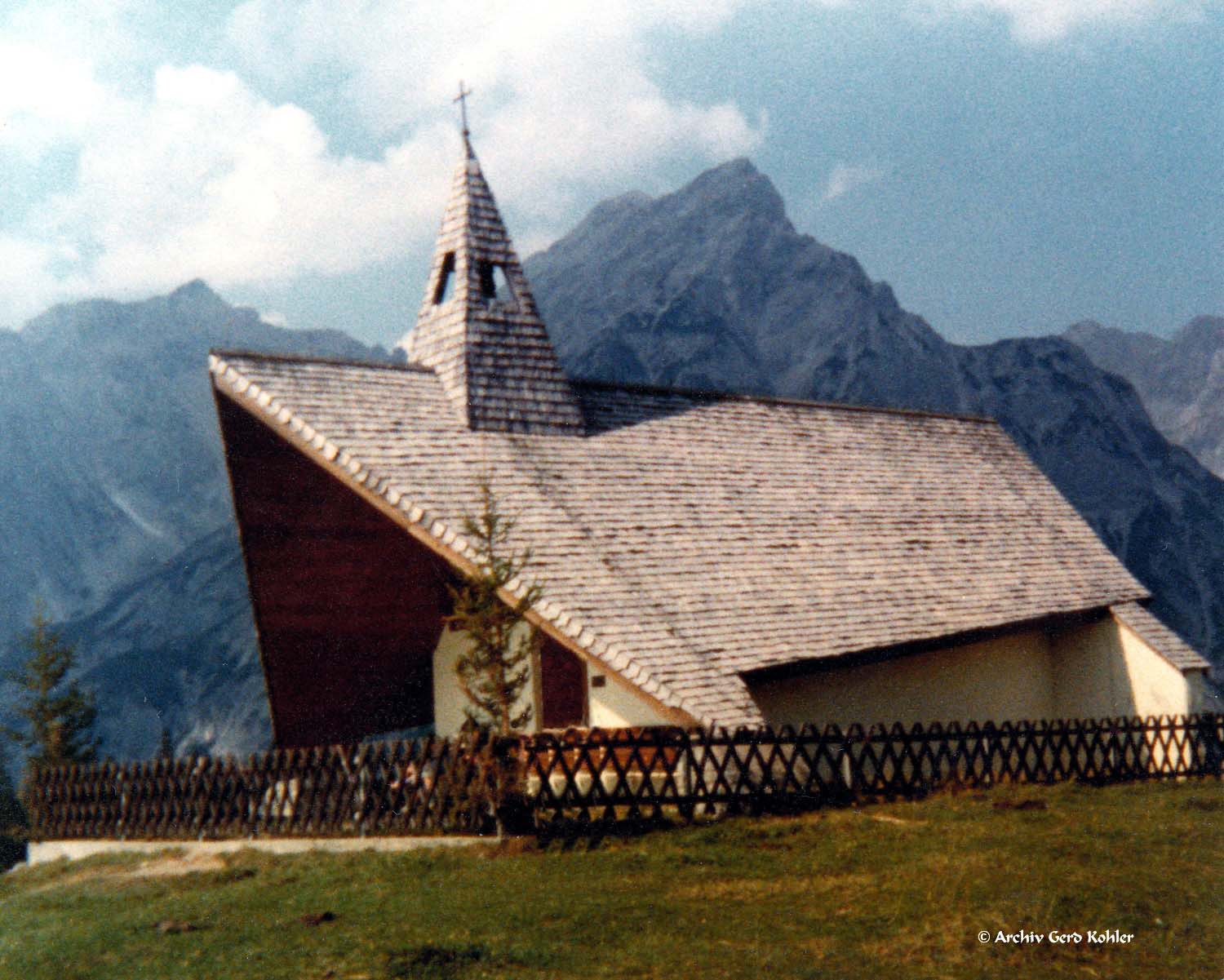 Walderalm-Kapelle 1982