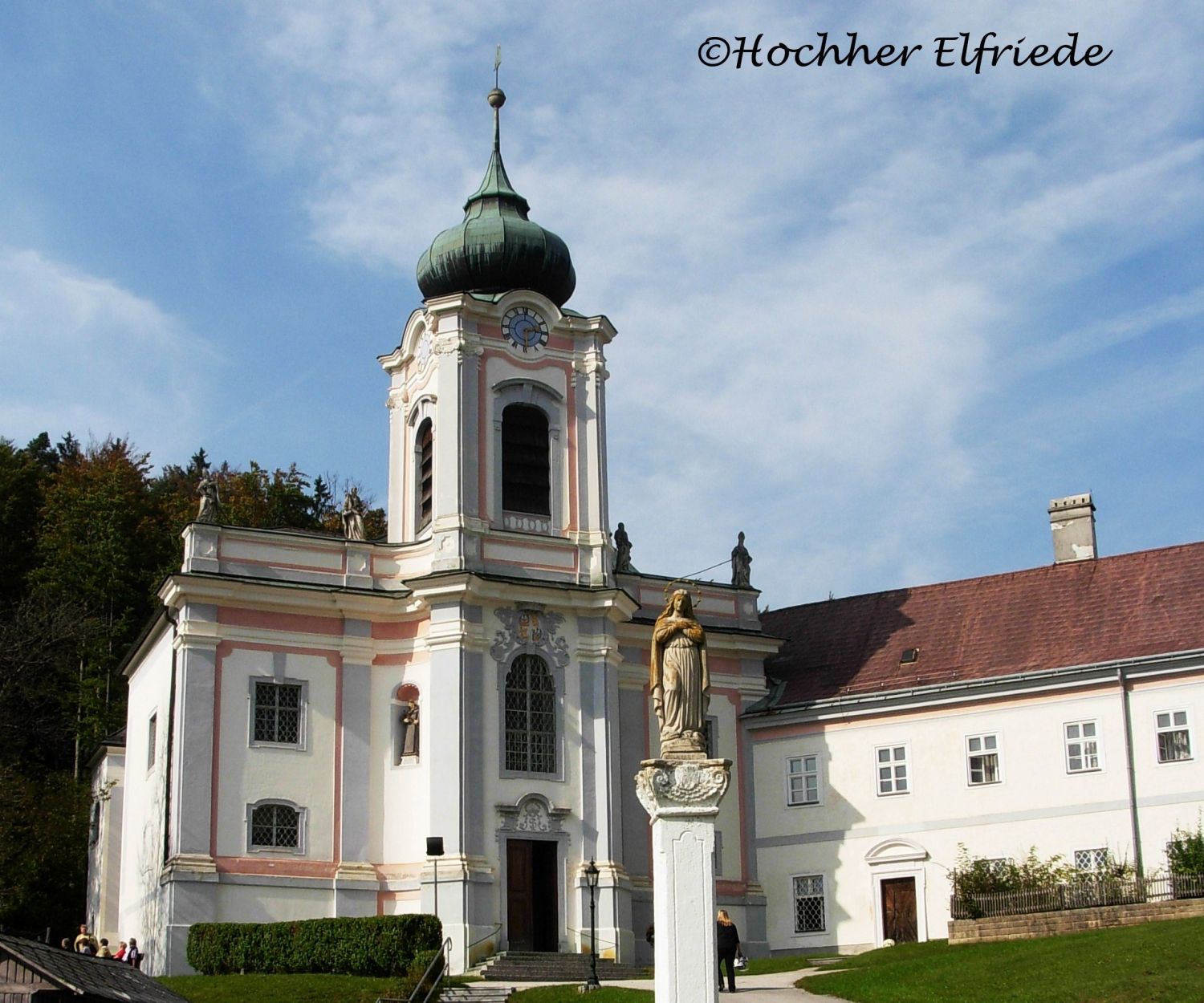 Wallfahrtskirche auf dem Mariahilfberg in Gutenstein