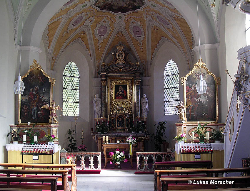 Wallfahrtskirche Maria Hilf, Kronburg