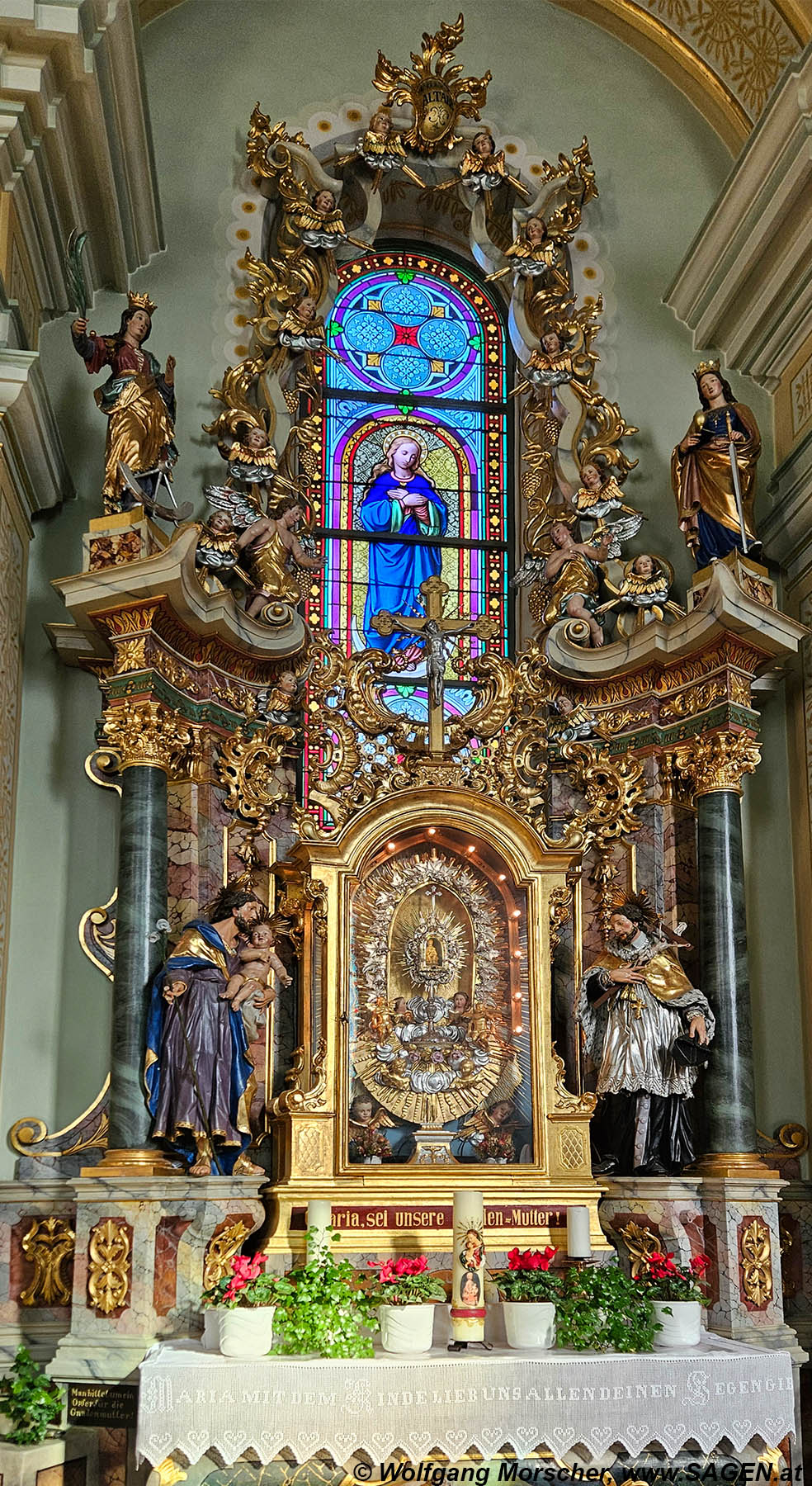 Wallfahrtskirche Unser Frau in Schnals, Marienstatue