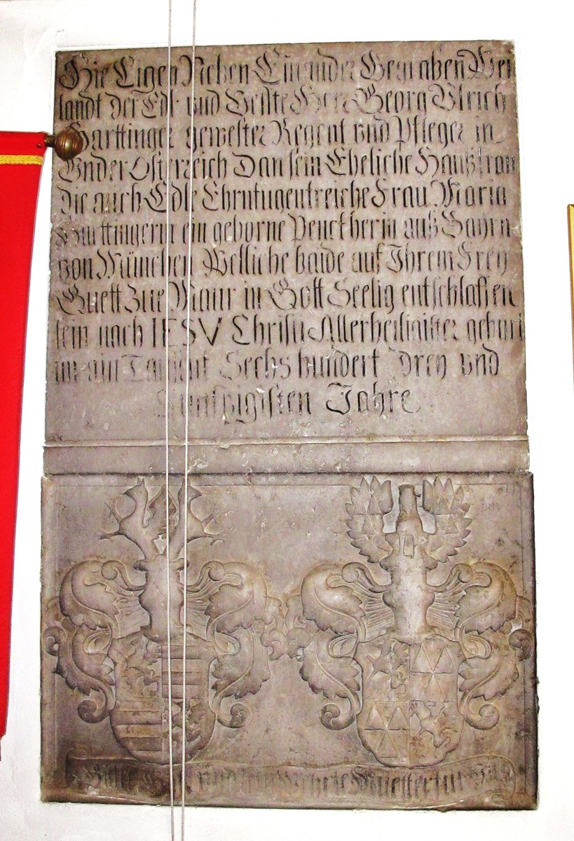 Wappengrabstein 1653