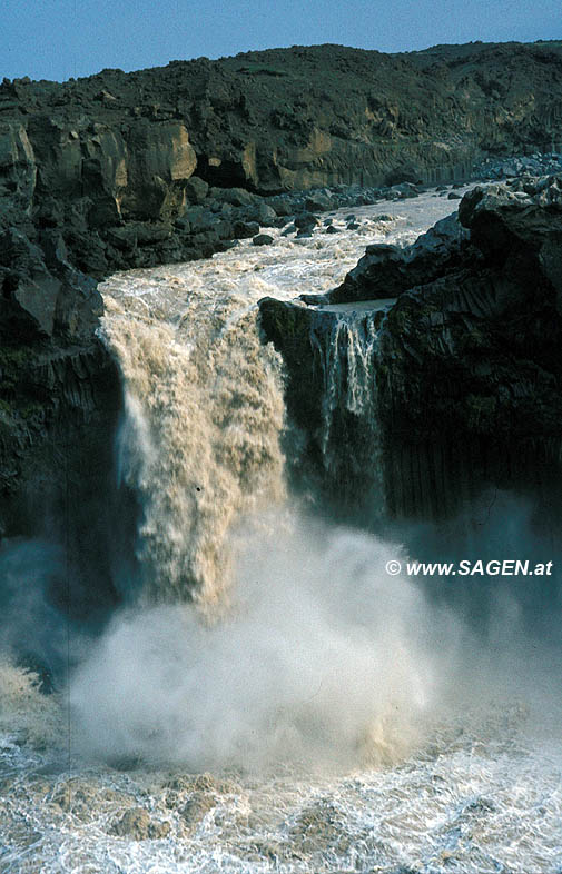 Wasserfall Aldeyarfoss, Island