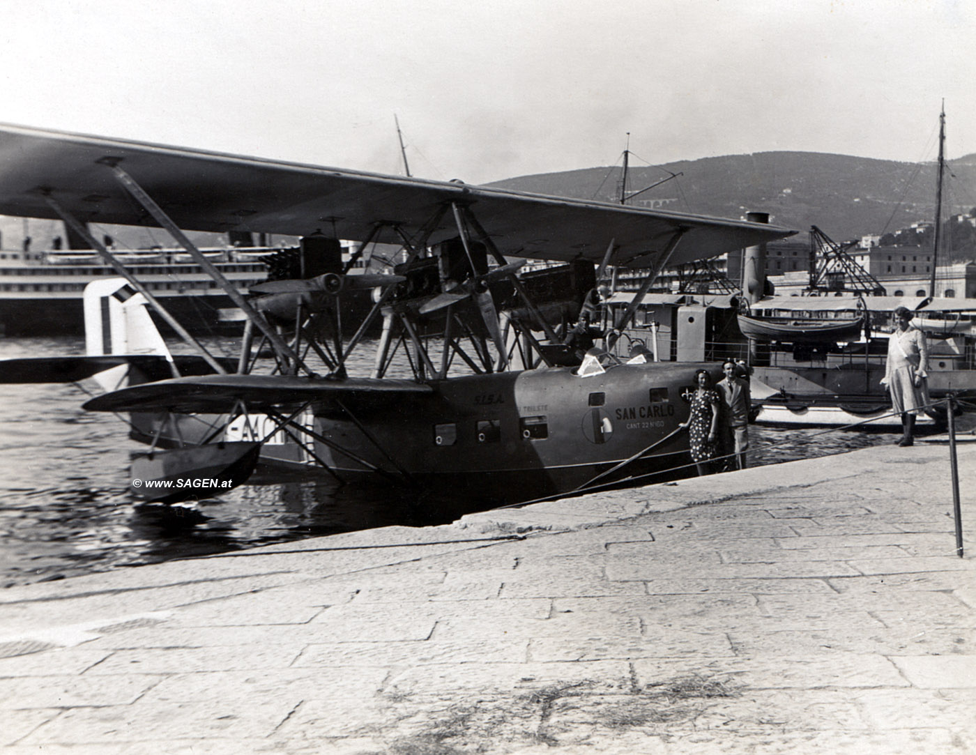 Wasserflugzeug Triest