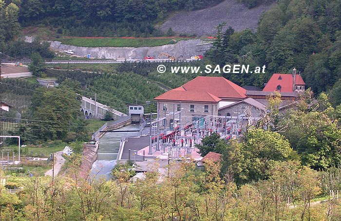 Wasserkraftwerk Töll (Südtirol)