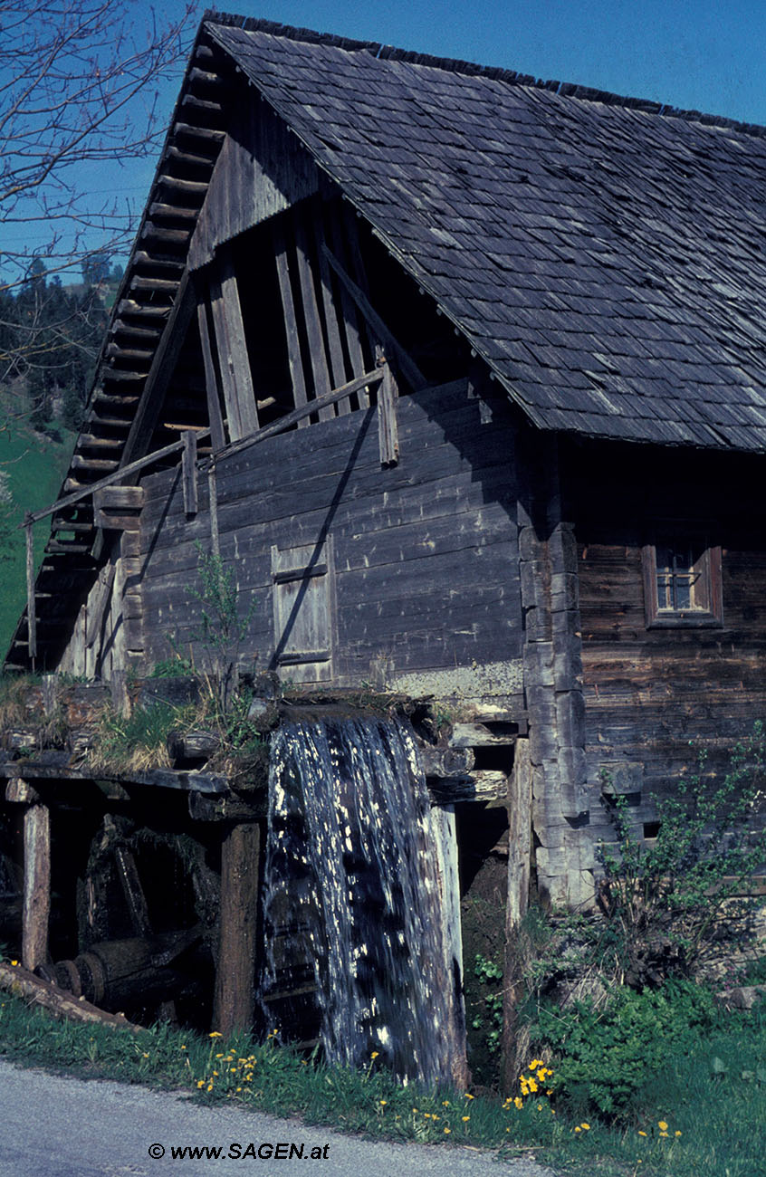 Wassermühle im Ennstal