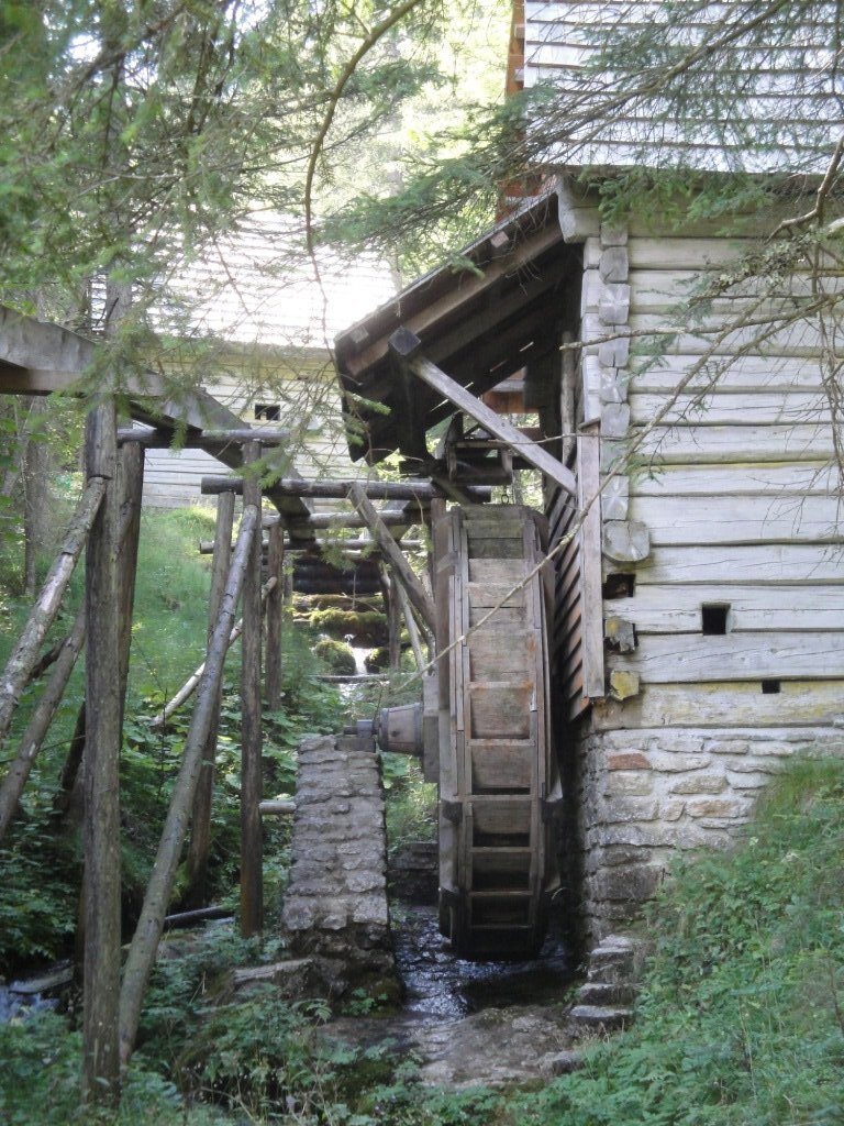 Wassermühlen im Gamsforst