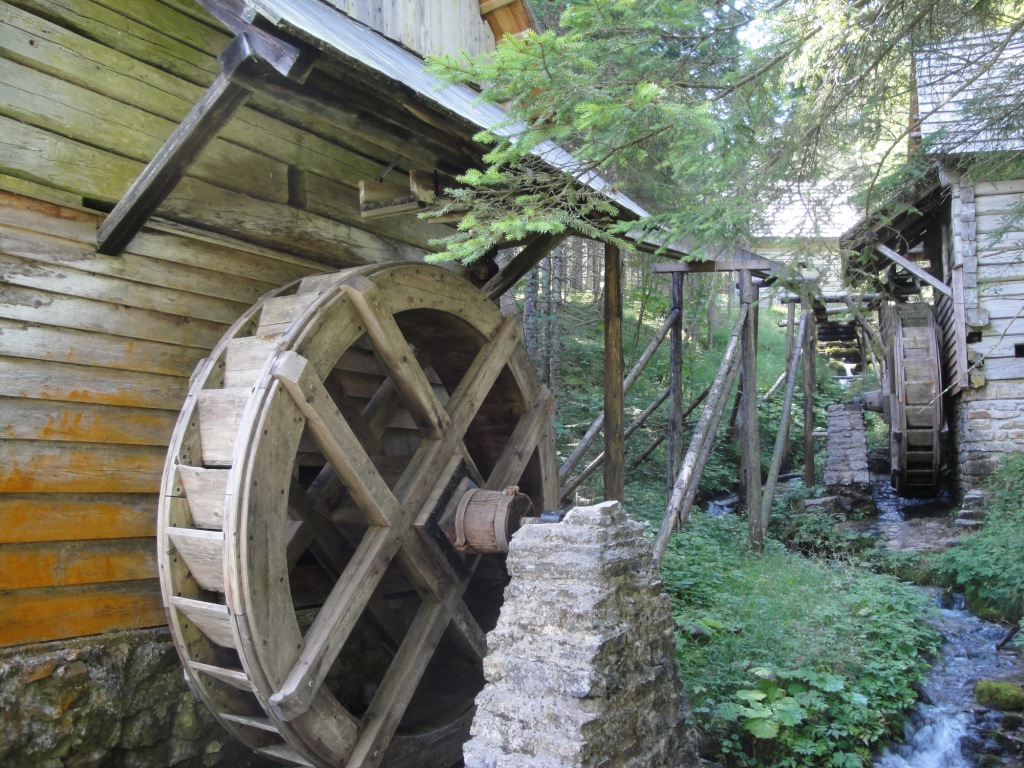 Wassermühlen im Gamsforst