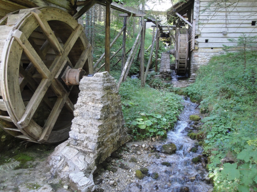 Wassermühlen im Gamsforst