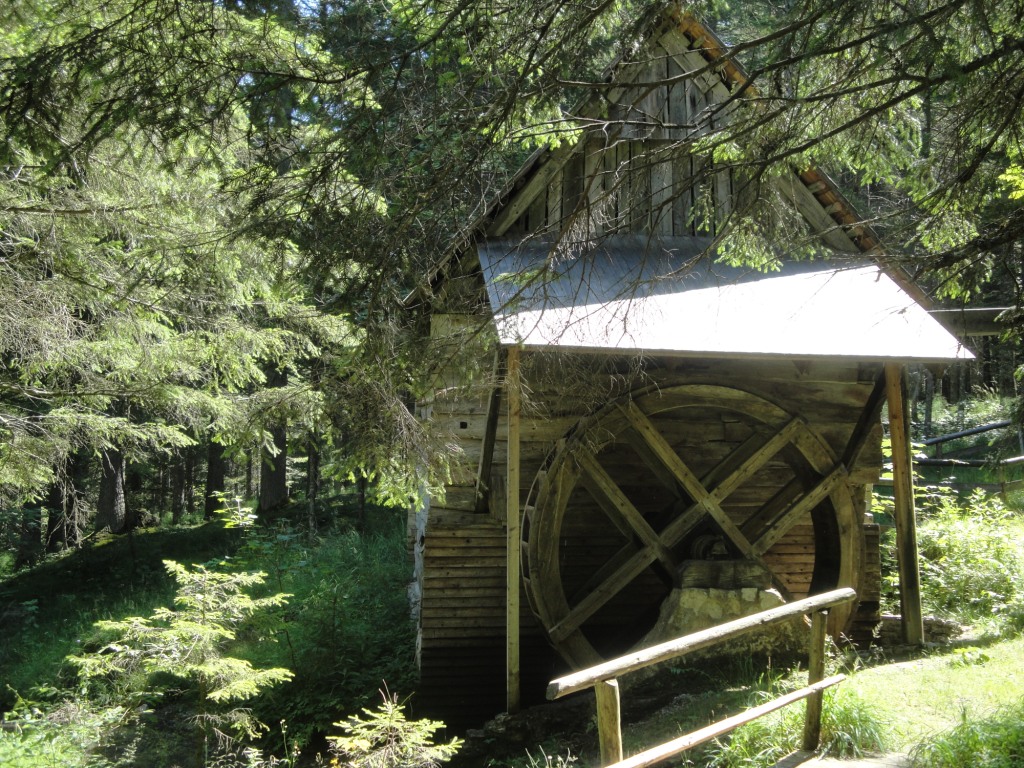 Wassermühlen im Gamsforst