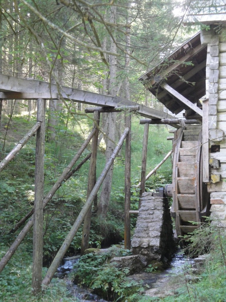 Wassermühlen im Gamsforst