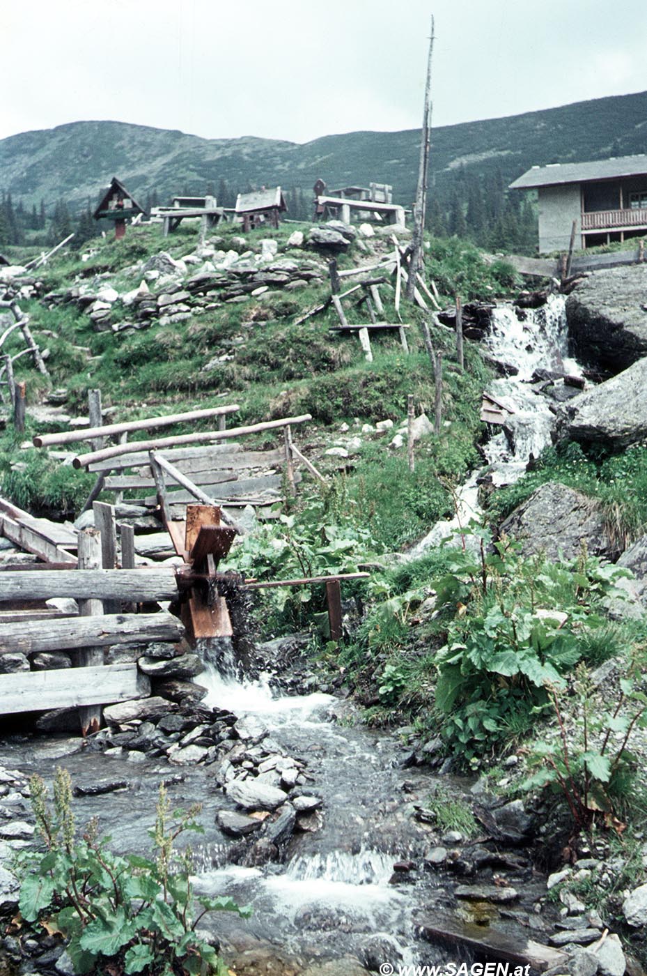 Wasserrad Planneralm