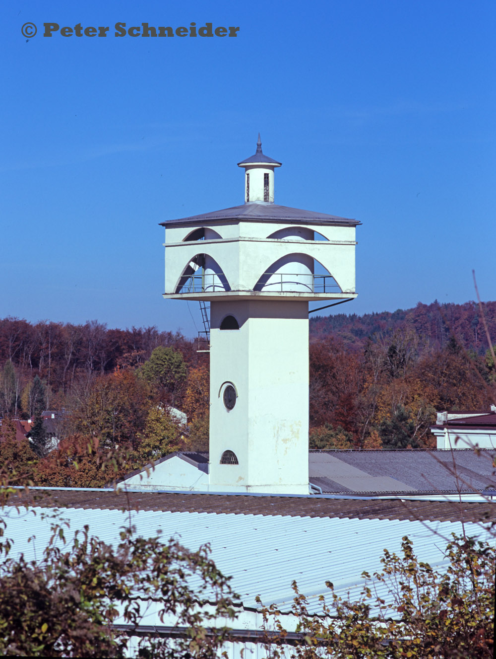 Wasserturm der Brauerei Gmunden