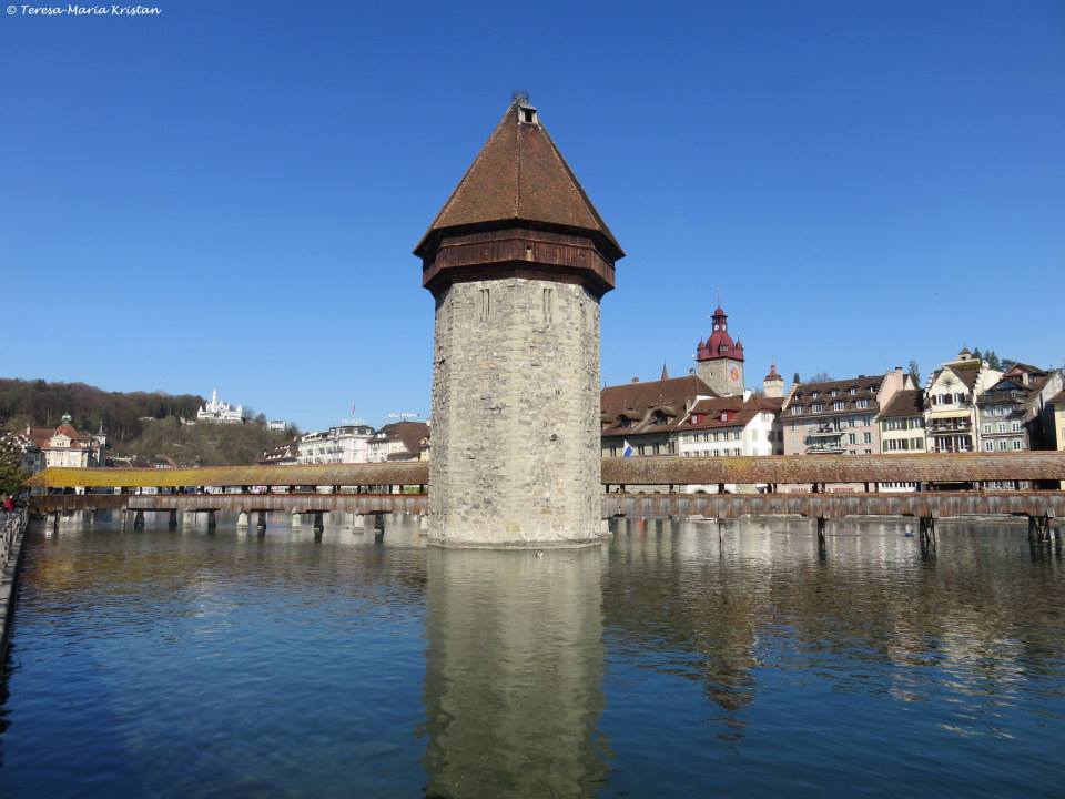 Wasserturm mit Kapellbrücke Luzern