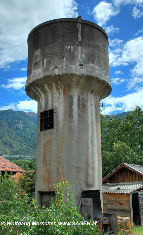 Wasserturm Vinschgerbahn