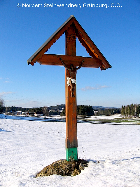 Wegkreuz am Steinwanderweg