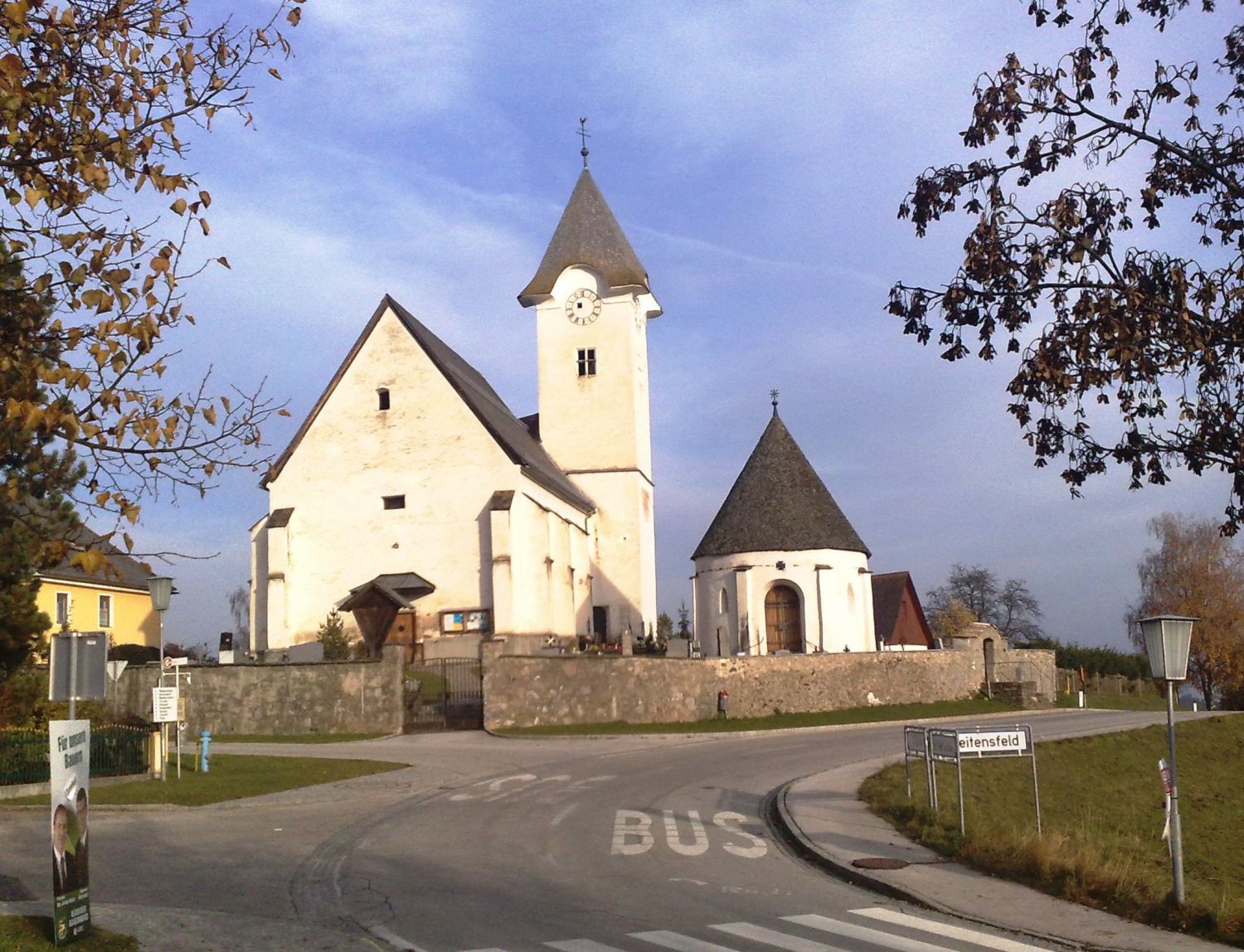 Wehrkirche St. Lambrecht zu Pisweg, Gde. Gurk (K).