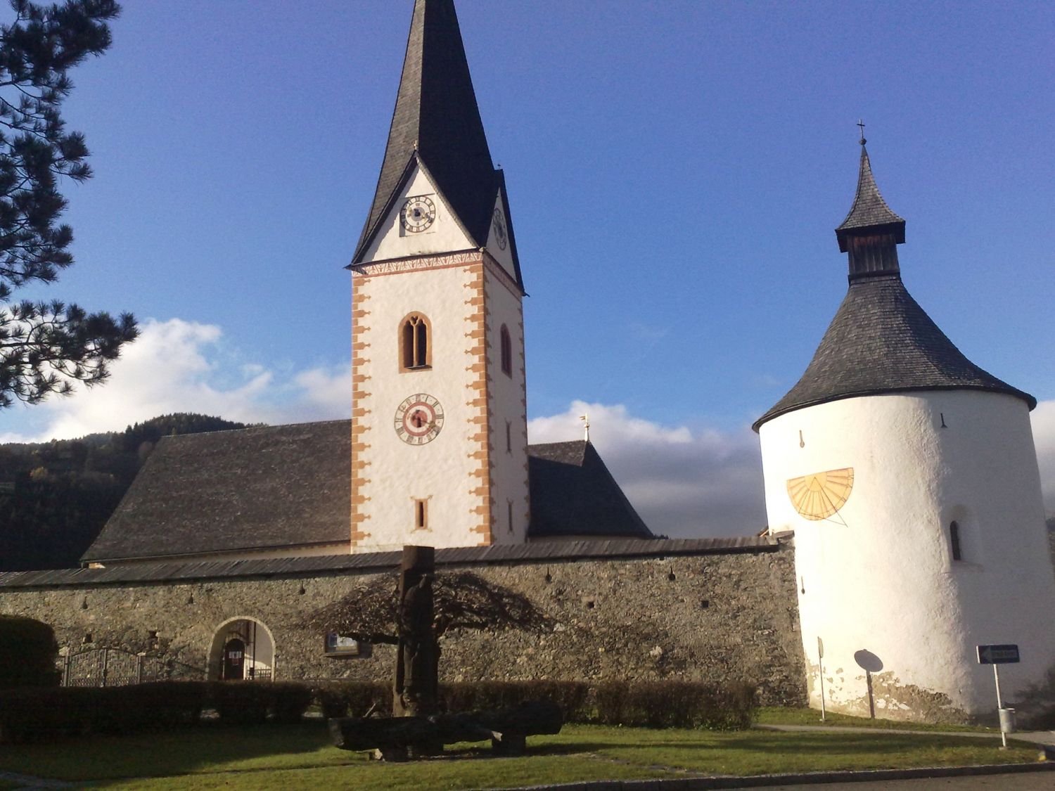 Wehrkirche St. Margaretha zu Glödnitz (K).