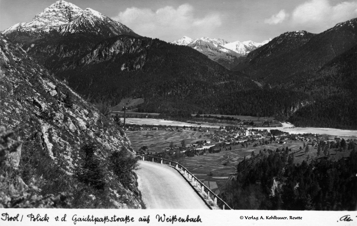 Weißenbach 1942, Bez. Reutte, Tirol