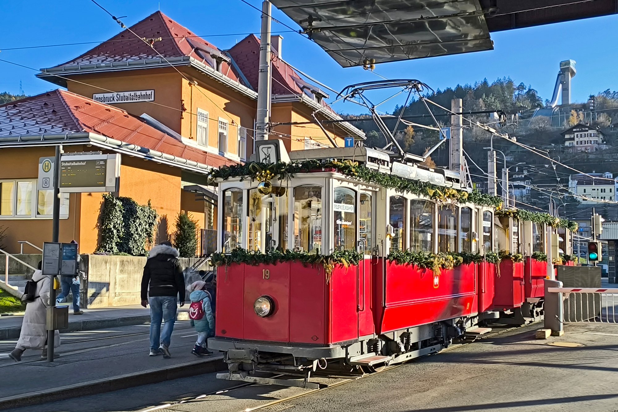 Weihnachts Tram