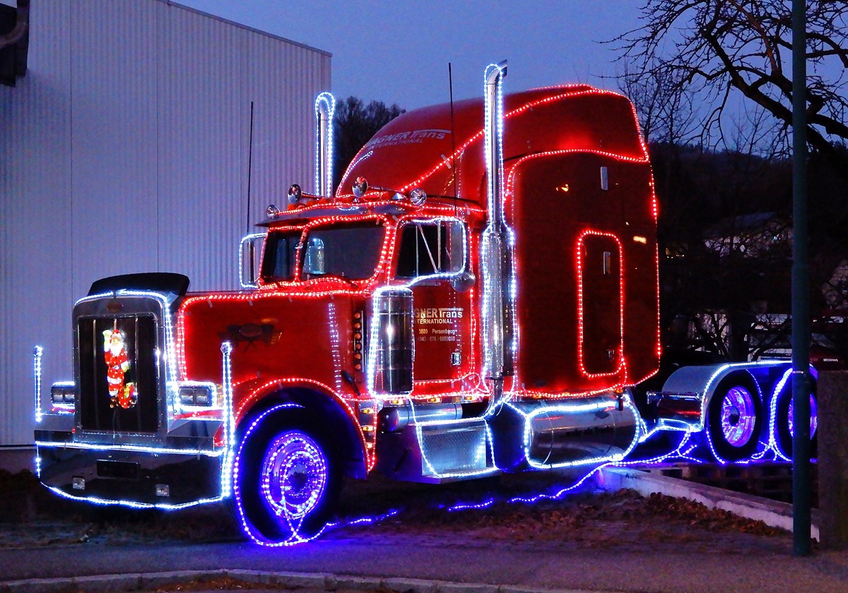 Weihnachts-Truck