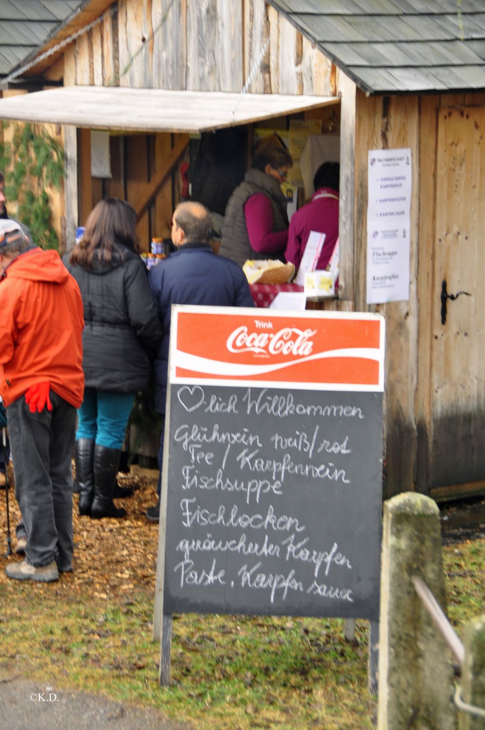 Weihnachtsfischmarkt in Sitzenberg-Reidling