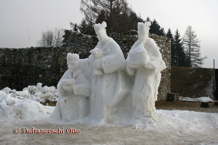 Weihnachtskrippe in Aguntum