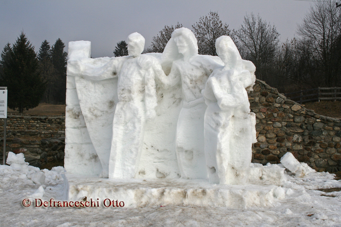 Weihnachtskrippe in Aguntum