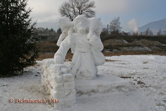 Weihnachtskrippe in Aguntum