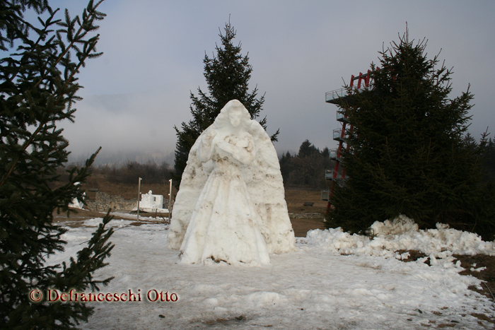 Weihnachtskrippe in Aguntum