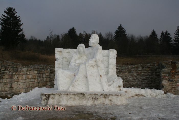 Weihnachtskrippe in Aguntum