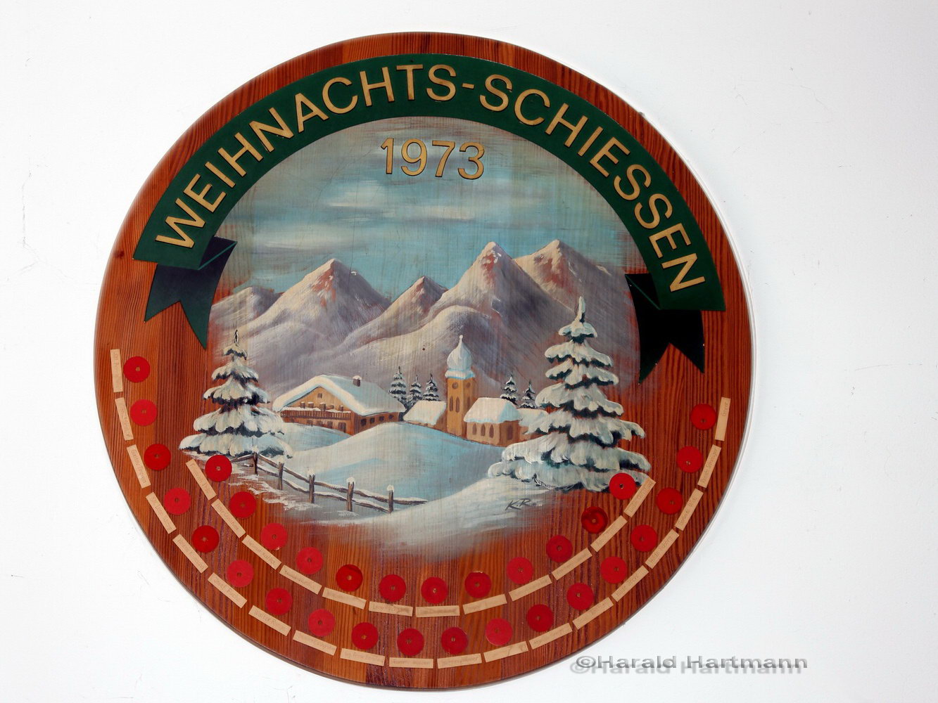 Weihnachtsscheibe 1973