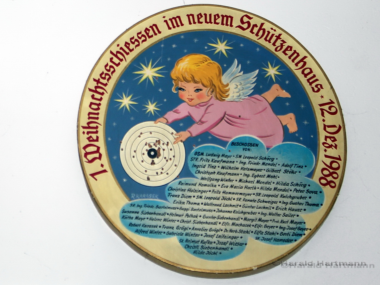 Weihnachtsscheibe 1988