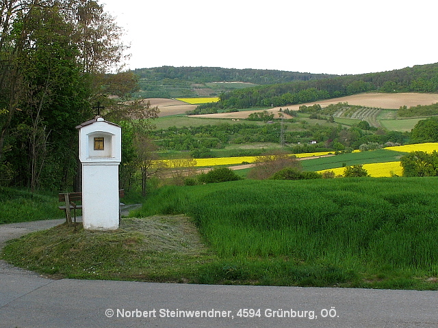 Weisses Kreuz unterm Reutberg