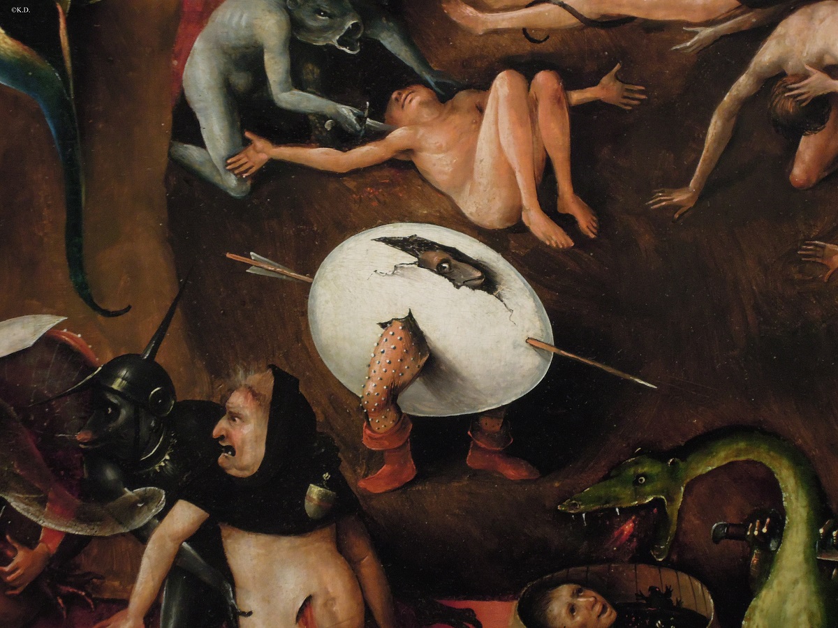 Weltgerichtstriptychon von Hieronymus Bosch - Wien