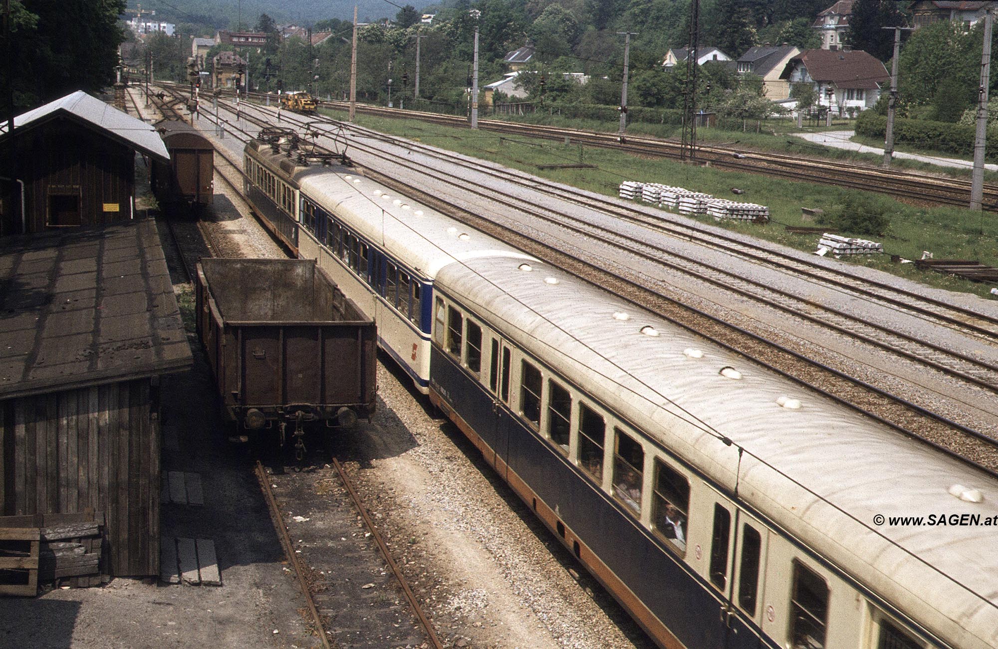 Westbahn Purkersdorf 1979